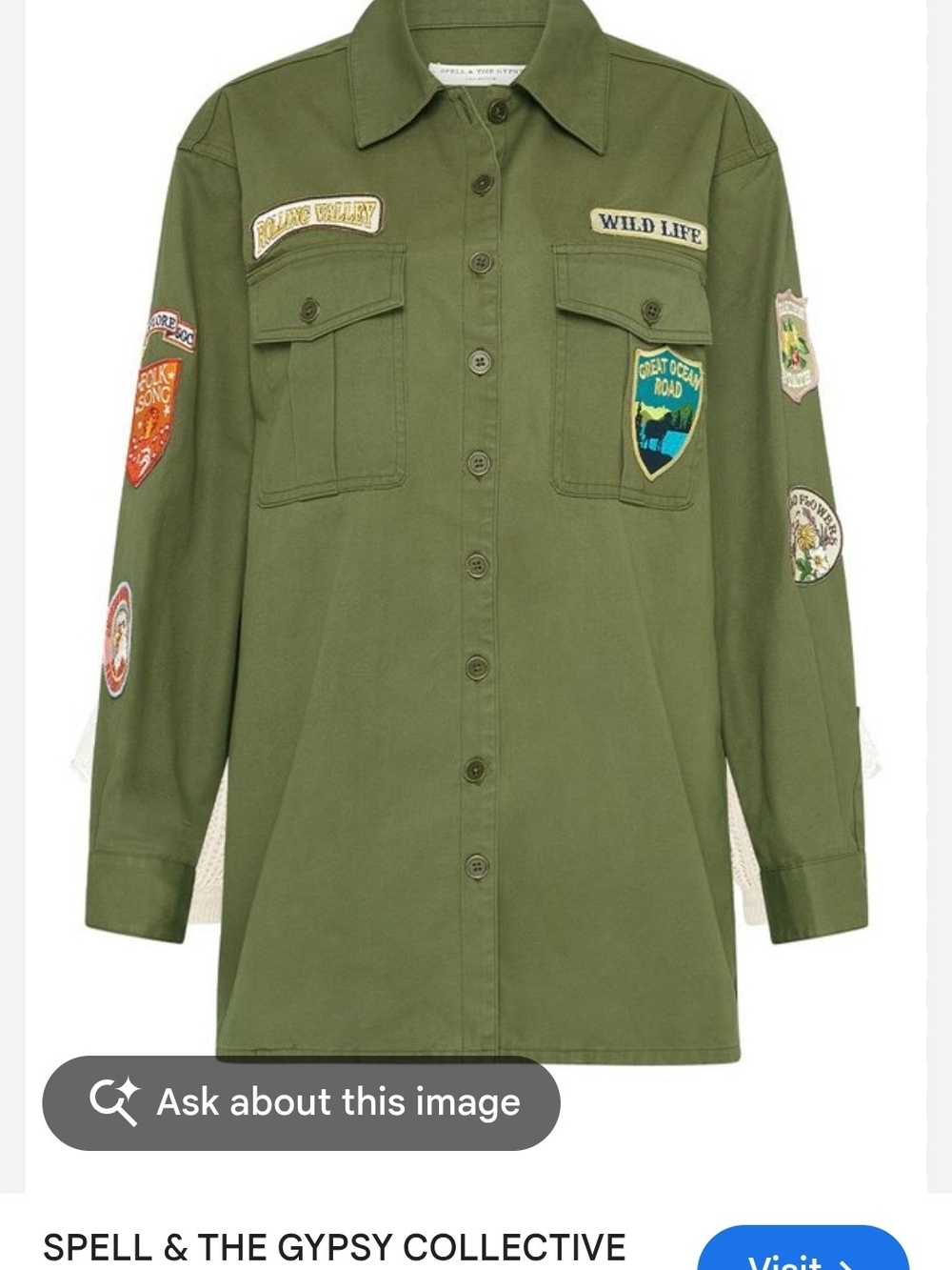 Spell And The Gypsy "Great Ocean Road Overshirt"